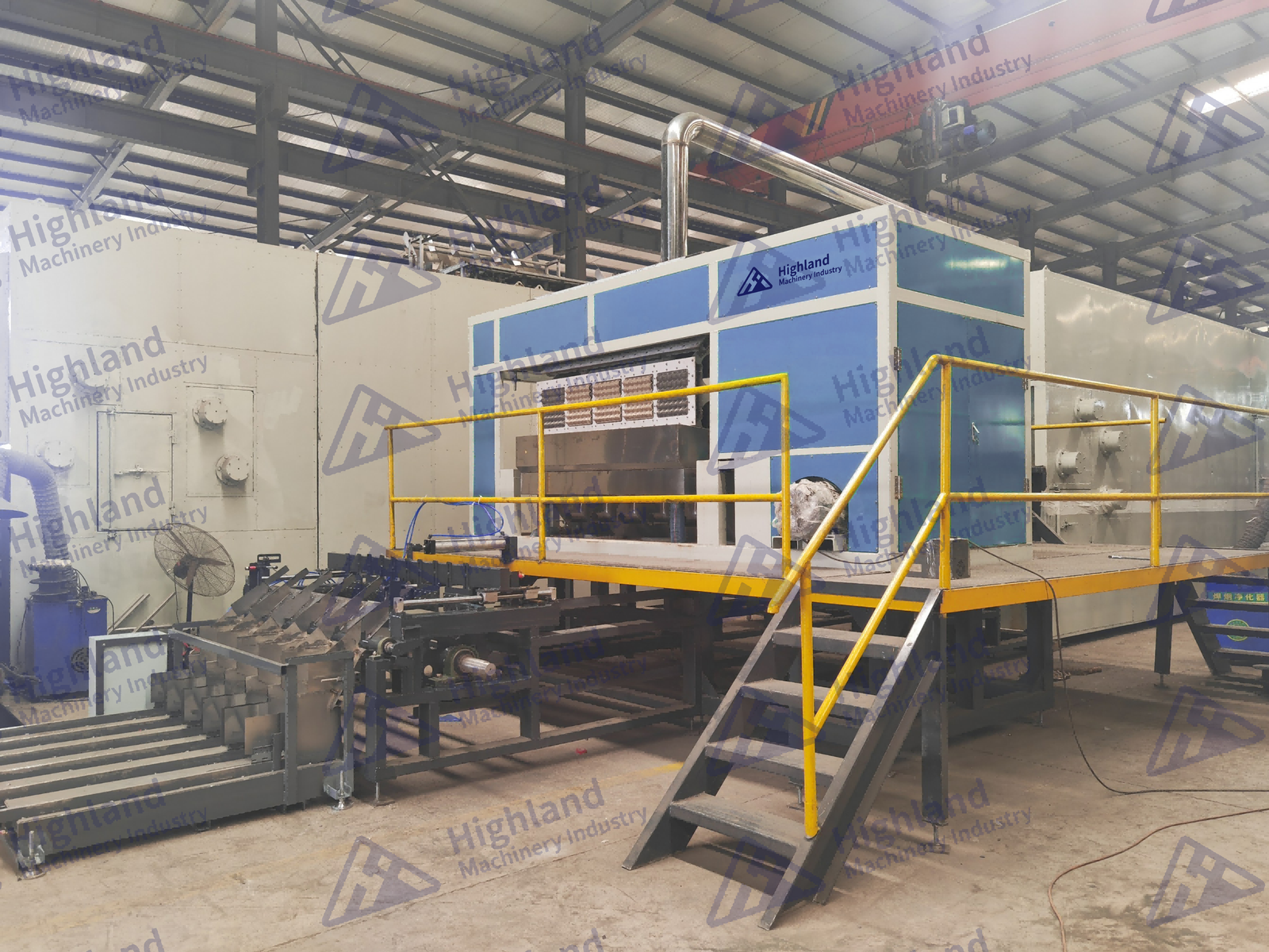 Máquina para Hacer Cartón de Huevos 5X8