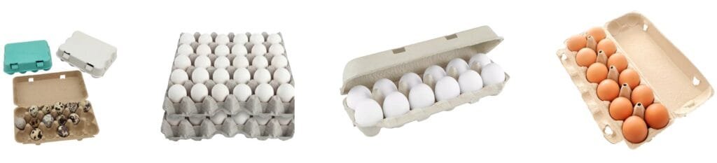 Amplicaciones de máquina para hacer bandejas de huevos