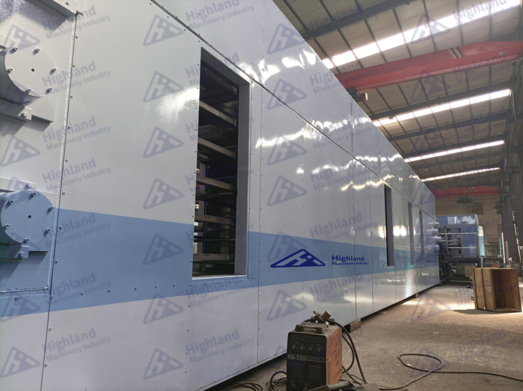 Horno de máquina de bandejas de huevos Highland