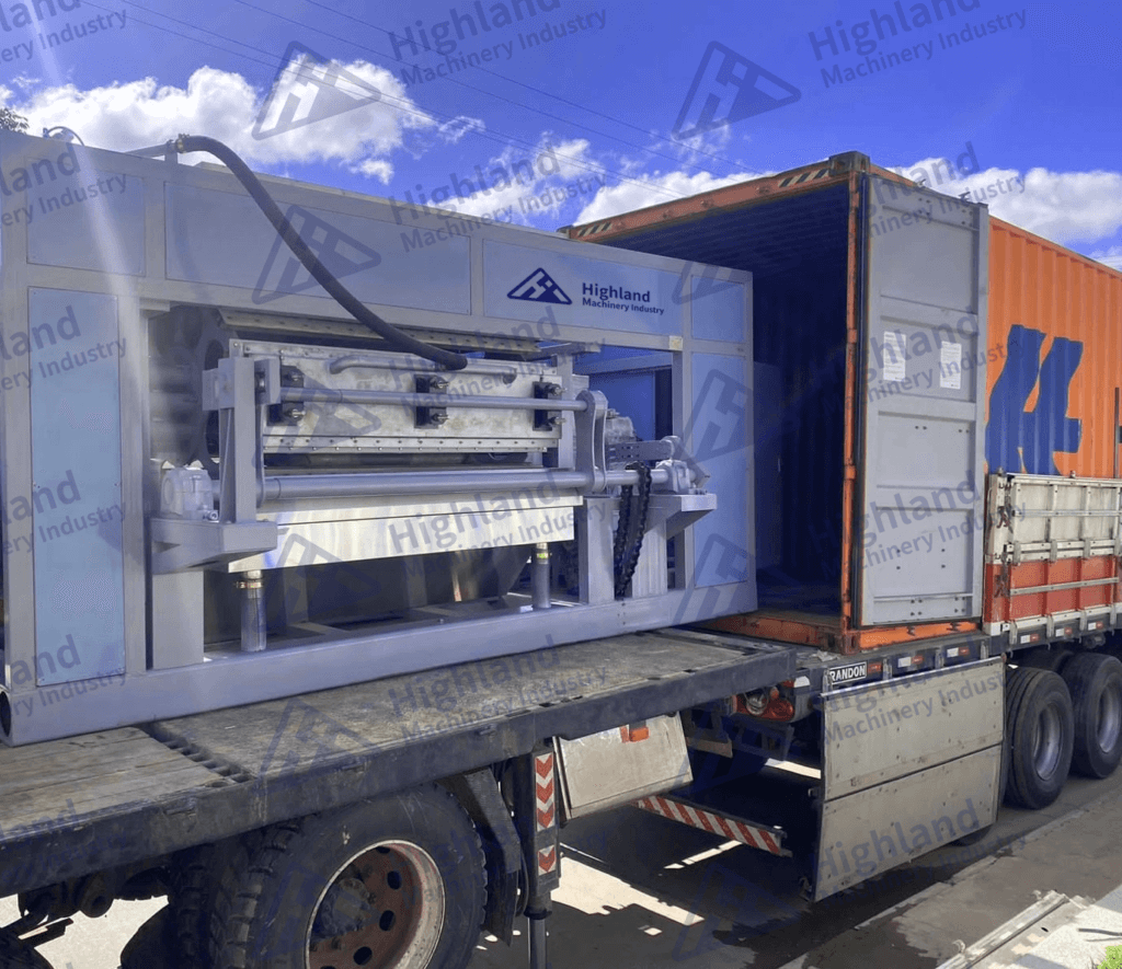 HIP-5X8 Máquina para hacer hueveras en Bolivia