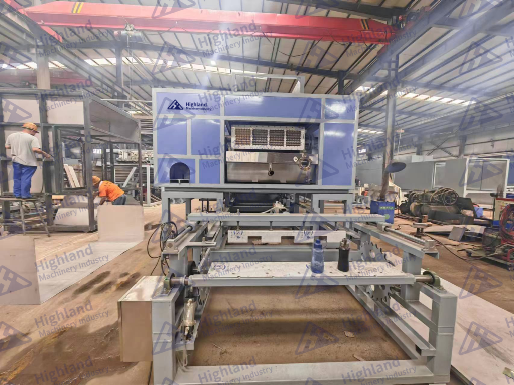 HIP-4X4 Máquina de bandejas de huevos automática Highland