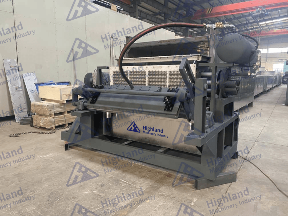Máquina para hacer cartones de huevo 4x4