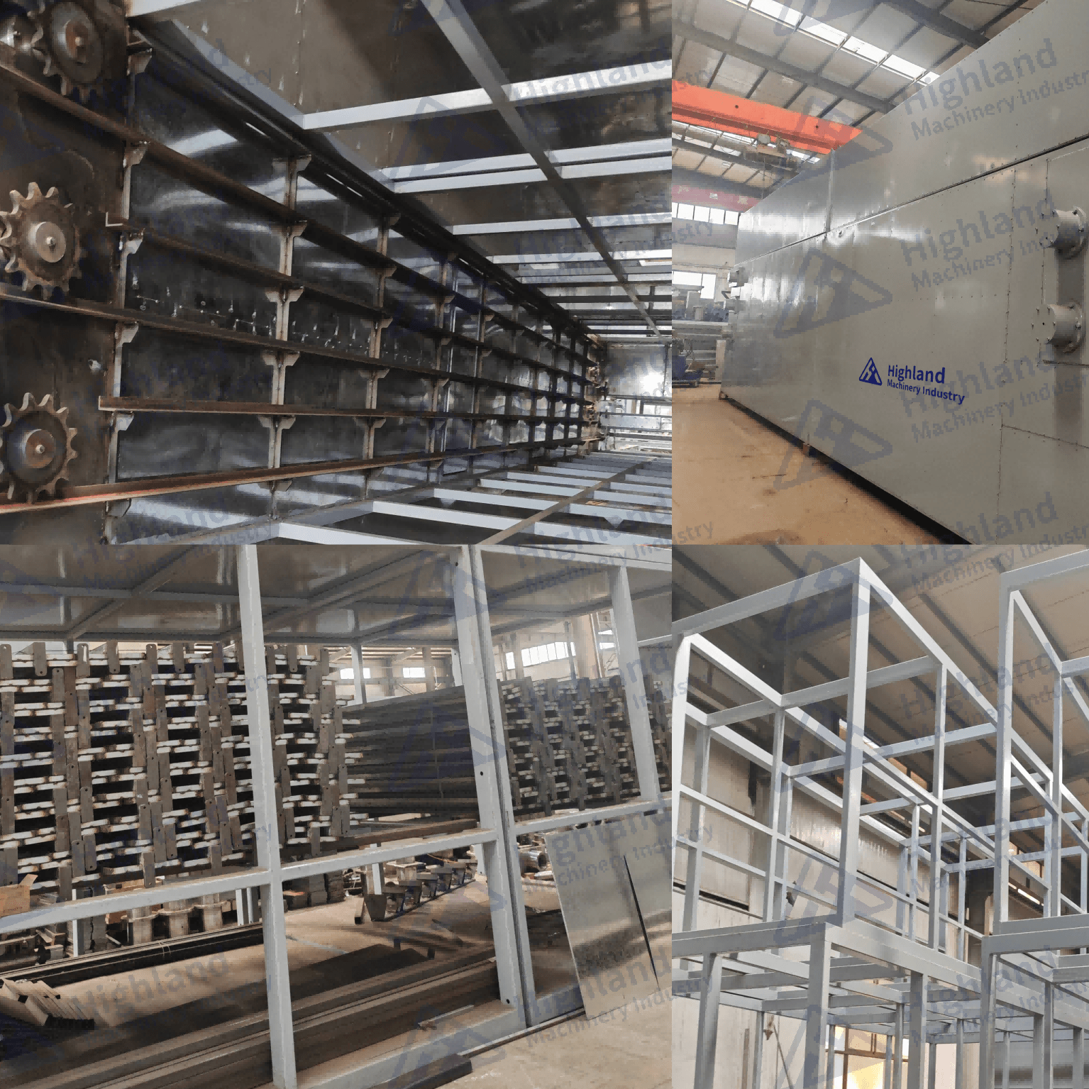 Secador de metal de cubetas de huevos Secador de metal de cubetas de huevos